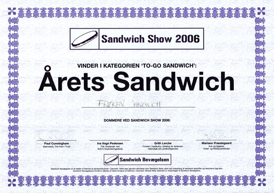 Sandwich Show i Slagtehusgade